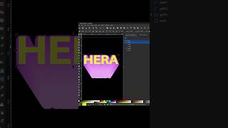Long Shadow Text Effect in Inkscape