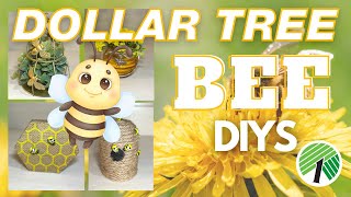 🐝 23 Buzz-worthy NEW Dollar Tree BEE DIYs for a Bee-utiful Tiered Tray