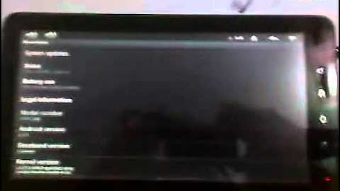 APAD G10 with Android 2.3 Installed