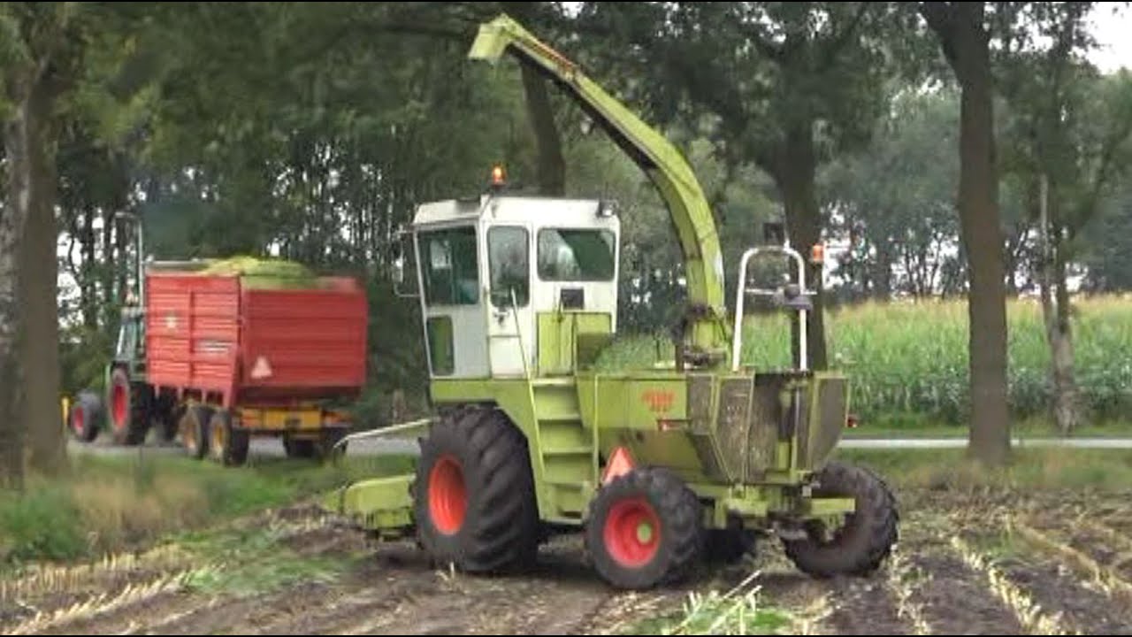 Maïs 2012 | Nostalgisch hakselen met Claas Jaguar 80 SF en Fendt 306