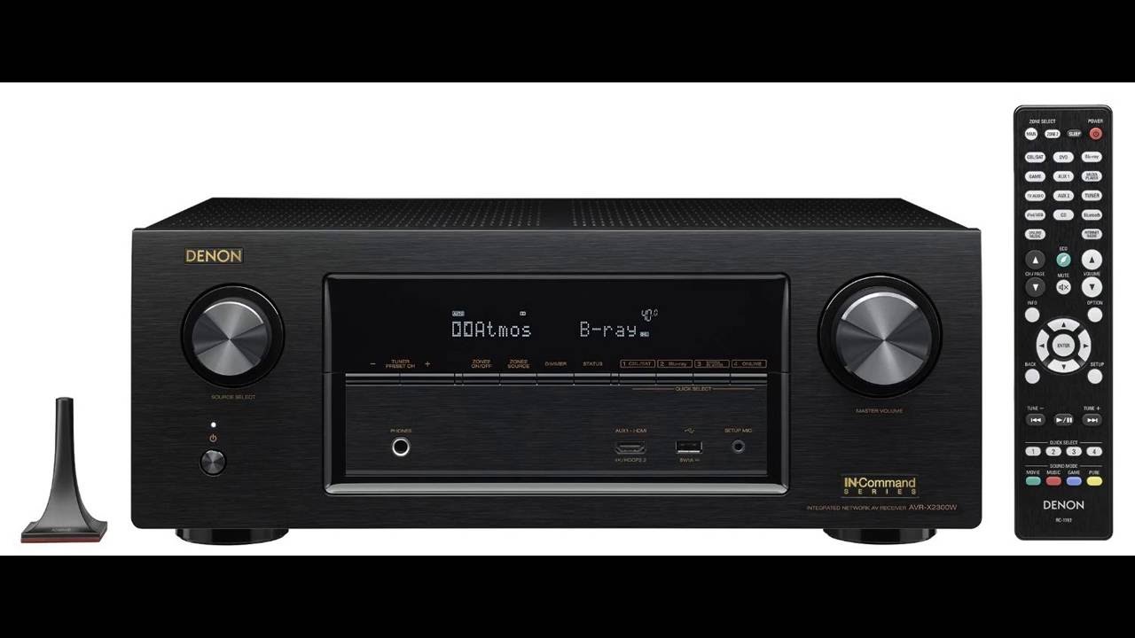 Review _ AVR-X2300W Denon 4K UHD AV Receiver For Sale:
