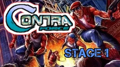 Game nostalgia 90an Contra Force + nes emulator stage 1 • gameplay android