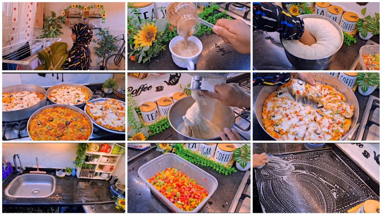 ⏰روتين يوم رائع 🏡هقلك ازاي 💸توفري وقتك وفلوسك ومكان تستعدي لرمضان بدون ضغط نفسي ولا تقصير في المزنيه