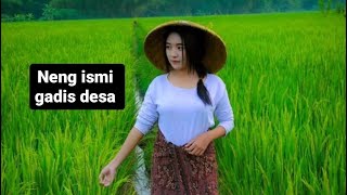 Kegiatan disore hari bersama neng ismi gadis desa mirip korea cantiknya alami