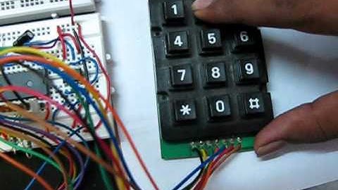 8051 Microcontroller based Servo motor control project