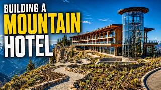 Building a Luxury Hotel on a Mountain | Complete Construction Timelapse #diy #timelapse