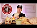 Chipotle Barbacoa Burrito + Steak Tacos + Queso & Guac Chips | Story Time Mukbang