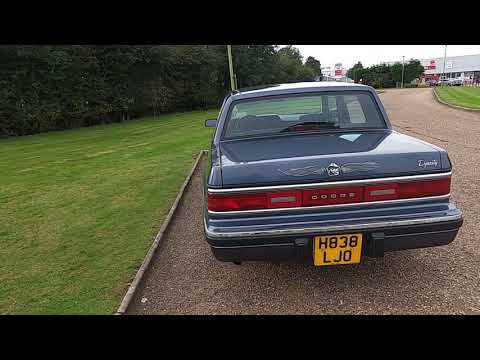 1990 Dodge Dynasty 3.3L V6 Auto LHD