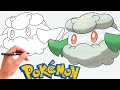 Cómo dibujar COTTONEE POKEMON #546 | Generación 5
