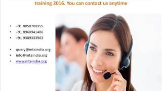 Industrial Summer Training Program 2016 by MTA India