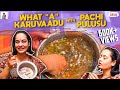 What a karuvaadu with pachi pulusu  dry fish recipe  raw tamarind rasam  sushis fun