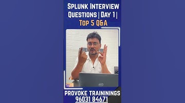 Splunk advanced interview questions