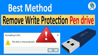 how to remove write protect ion from usb pendrive goombach