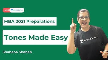 Tones | Reading Comprehension Made Easy | VARC Preparations for CAT 2021 Exams