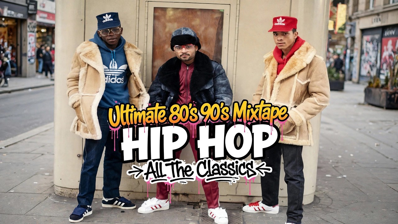 Old School 80s 90s Hip Hop Mixtape (1-Hour Live DJ Set)