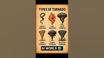 🌎 DISCOVER TYPES OF TORNADO 🌪 | Part: 3