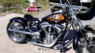 Hardtail Chopper, Kraft Tech Frame, Harley-Davidson Evo