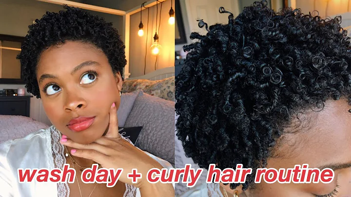 natural hair wash day routine (start to finish): super defined curls for type 4b/4c hair