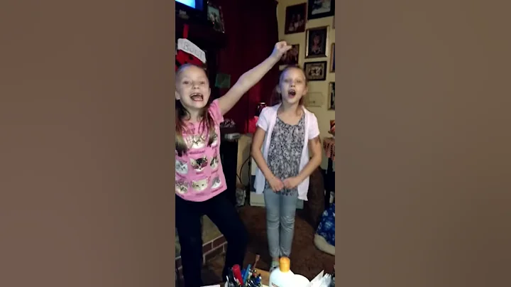 My lil cheerleaders