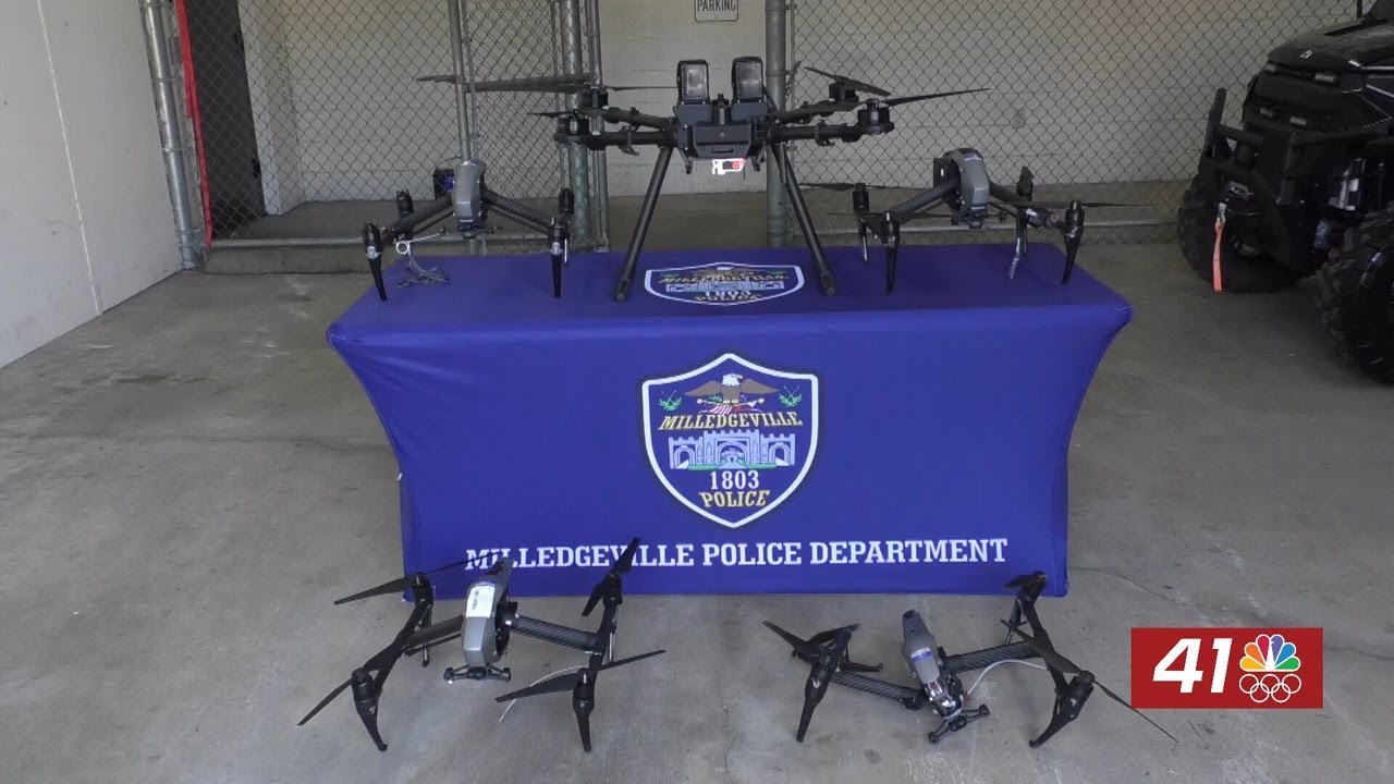 How Milledgeville police detect drone activity near state prison