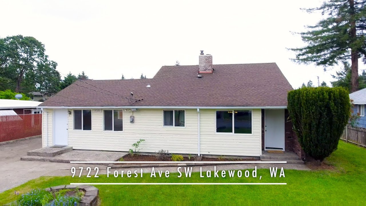 9722 Forest Ave SW Lakewood, WA 98498 Home For Sale YouTube