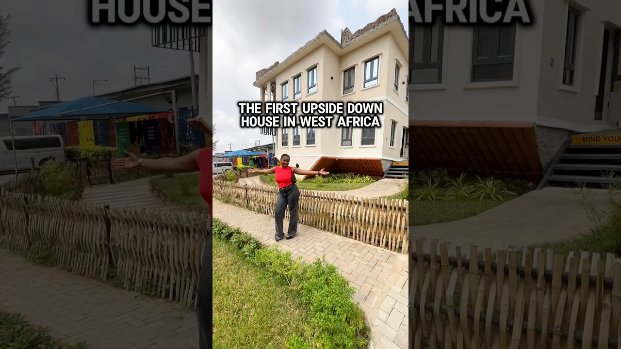Первый перевернутый дом в Нигерии и Западной Африке 