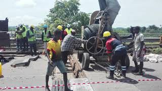 Atlas Bridge Expansion Joints - Mounting to the Fatala Bridge (Pont De Fatala) in Guinea