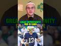 The #Irish QB has an opportunity to IMPRESS against a struggling defense 💪 #NotreDame #shorts #CFB