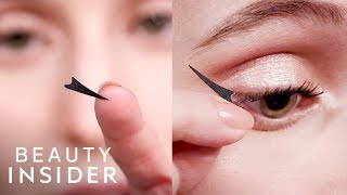 I Tried Winged Liner Stickers From Lady Gaga's Haus Laboratories | Beauty Or Bust
