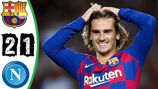 Napoli vs Barcelona Highlights and Goals HD [1-2] Resume HD 🔥🔥