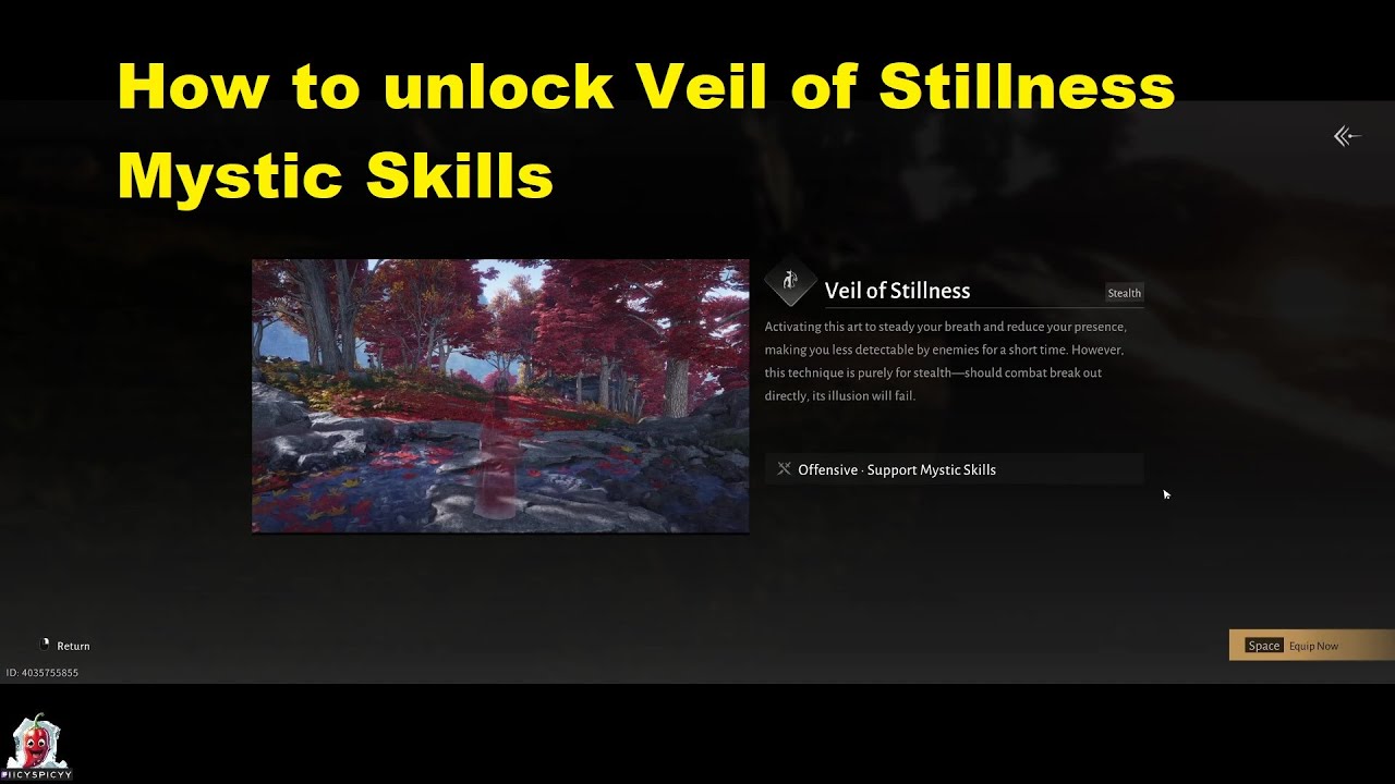Where Winds Meet | How to unlock Veil of Stillness | Mystic Skills | Twitch iicyspicyy