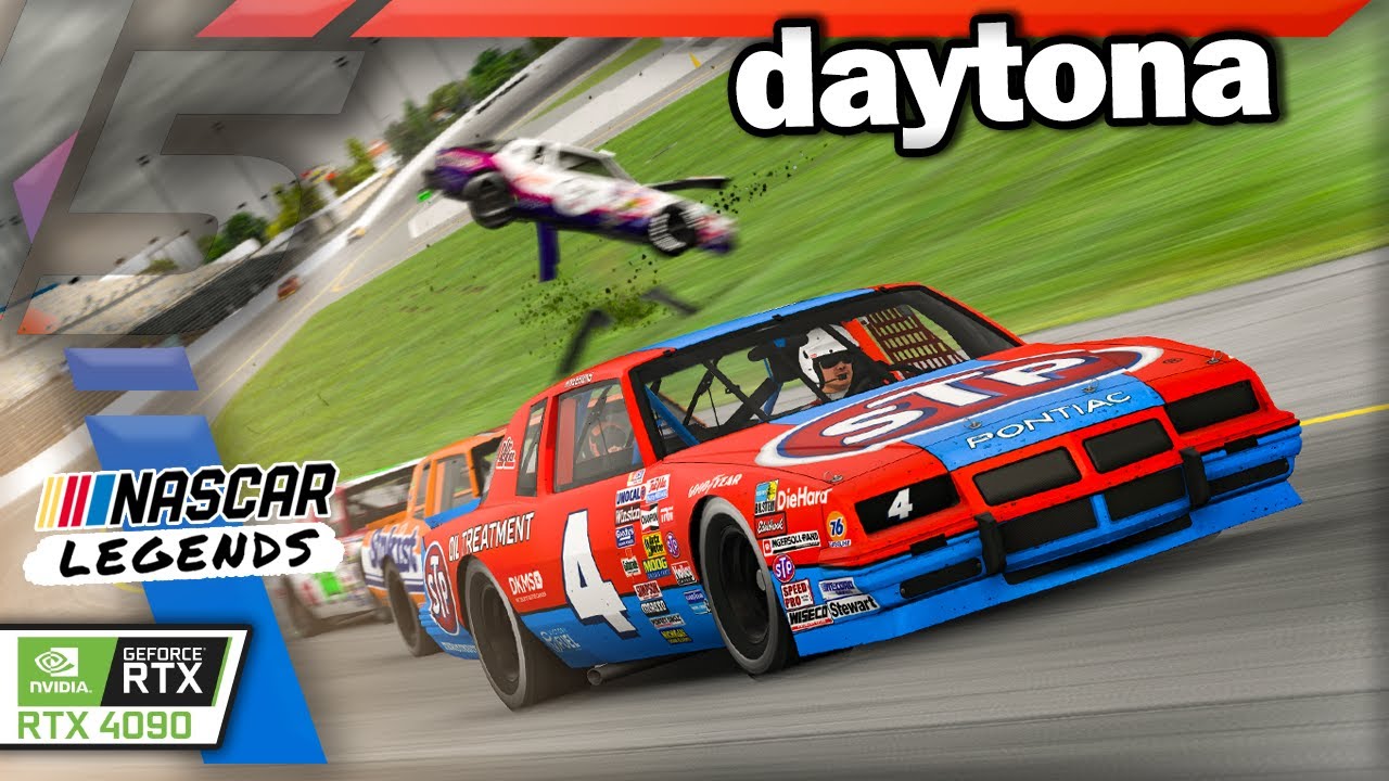 Легенды NASCAR 1987 года — Дайтона — Игровой процесс iRacing Oval