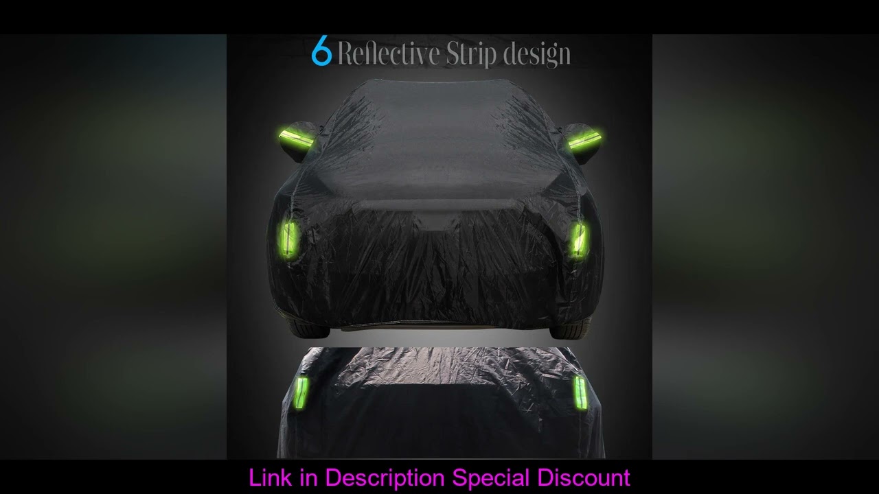 Waterproof Full Car Cover Outdoor SUV Anti-UV Sun Snow Rain Wind Scratch Resistant Cover For Kia EV6