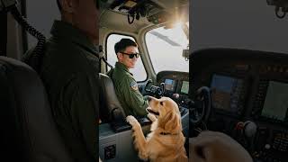 A Den Retriever Detected The Crisis And Saved The Pilot.