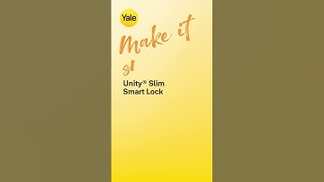 Yale Unity® Slim Smart Lock For All Hinged Doors