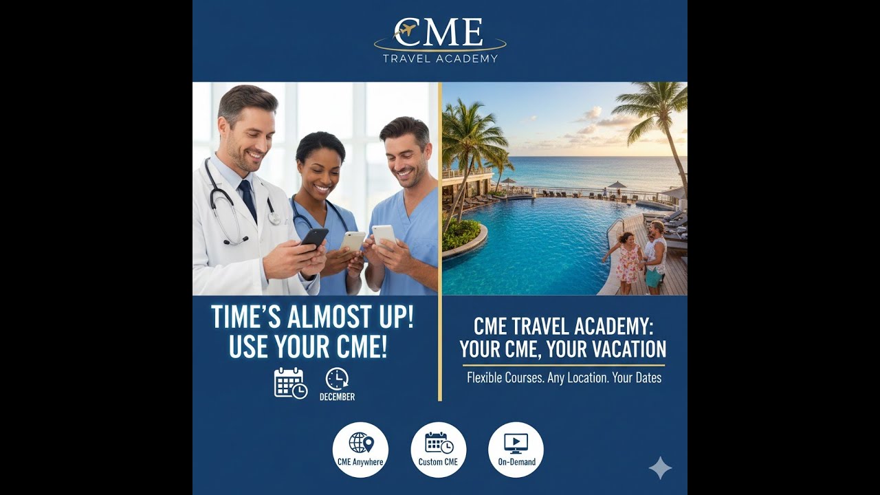 Your CME Funds Are Expiring — Use Them Before It’s Too Late! 