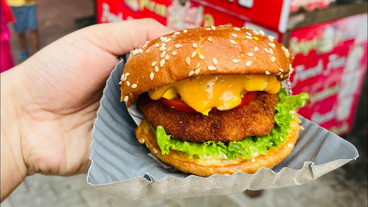 Yamunanagar food 🍔Bhola creamy Burger & Pizza Master Best burger