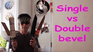 Single & Double bevel differences; Answering the viewer’s questions