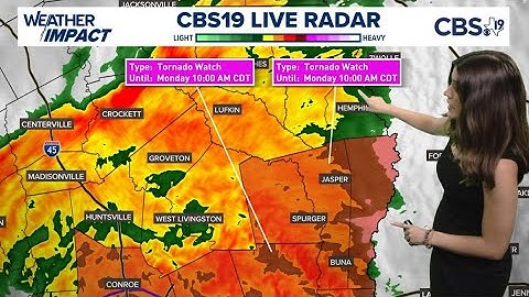WEATHER IMPACT ALERT DAY | 9AM UPDATE: Tracking Beryl as it heads toward East Texas