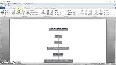 How to Vertically Align Text in Microsoft Word 2010