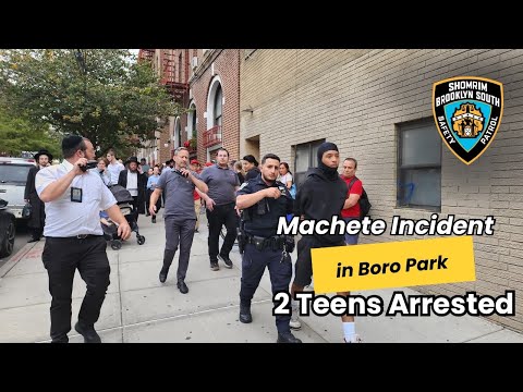 Machete Incident in Boro Park — 2 Teens Arrested