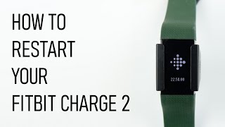 How to restart the Fitbit Charge 2 | EASY STEP BY STEP TUTORIAL