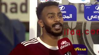 لاعب نادي الفيصلي حمدان الشمراني : بعزيمة الرجال تمكنا من قلب النتيجة