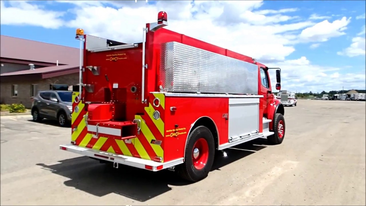 FREIGHTLINER TANKER / PUMPER FIRE TRUCK FOR SALE YouTube