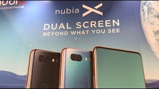 CES 2019:  ZTE Nubia X two-screen phone wonder