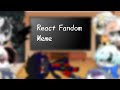 Sans Au's react Fandom ◇° (Warning in the desk) | Gacha Club