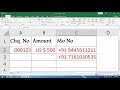 How to Add Country Code Automatically in Excel