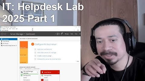 IT: Helpdesk Lab 2025 Part 1