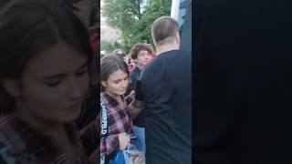 Глеб Три дня дождя и Диана Астер после концерта в Ижевске 03.06.23 #триднядождя