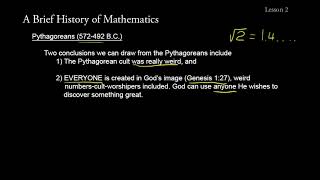 Shormann Pre Algebra, Lecture 2